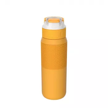 Wielorazowa butelka termiczna próżniowa Kambukka Elton 750 ml, Tritan, zamykana pokrywka, pomarańczowa