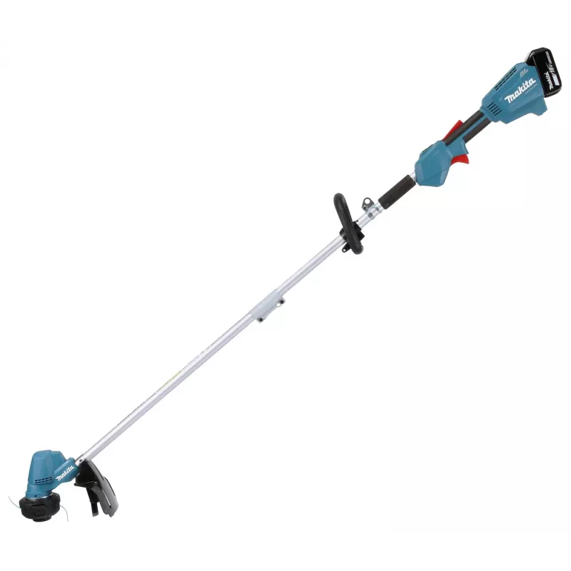 Makita DUR192LRT1, podkaszarka do trawy, rękojeść typu J, 6000 obr./min, czarna, turkusowa, 30 cm, 87,8 dB