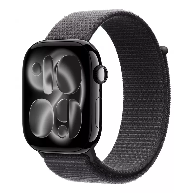 Pasek Apple MFFN4ZM/A w kolorze ciemnoszarym, nylonowy, kompatybilny ze smartwatchami