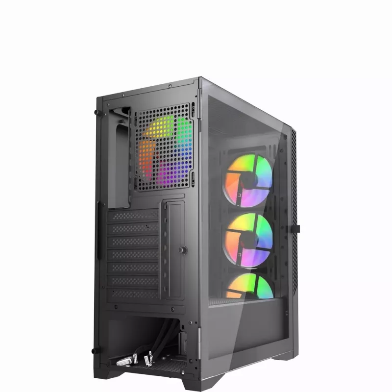 Gembird CCC-FC-900ARGB Obudowa gamingowa Fornax 900, ATX, czarna