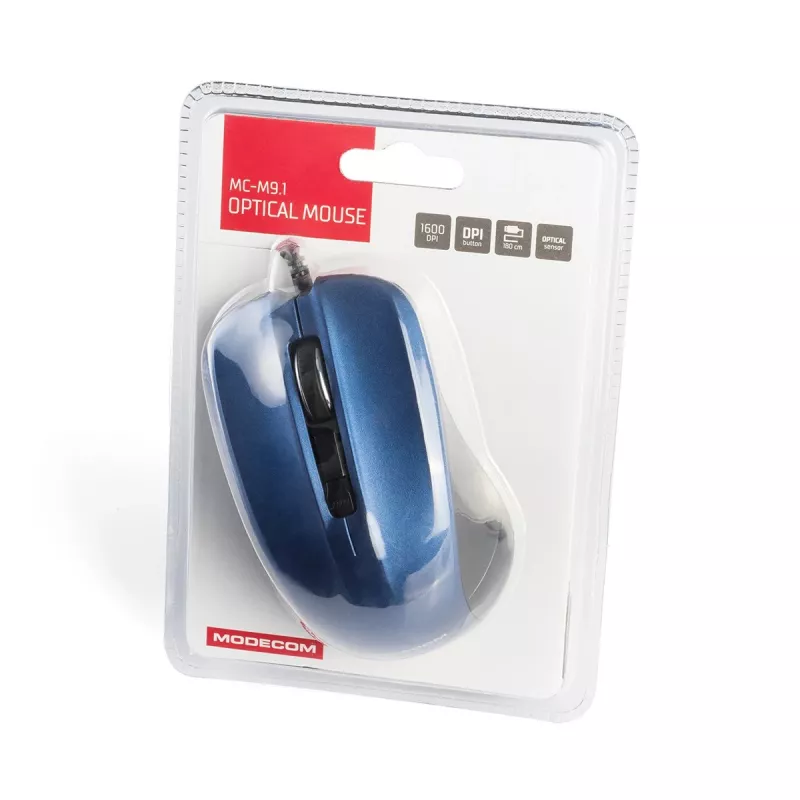 Mysz Modecom MC-M9.1 USB Type-A Optyczna Symetryczna