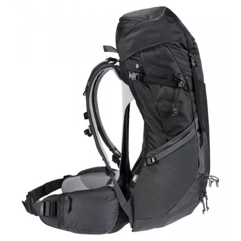 Plecak DEUTER Futura Pro 34 SL, damski plecak turystyczny, 34 L, 1,56 kg, wentylacja, bukłak 3 L, uchwyt na kask, wewnętrzny stelaż stalowy