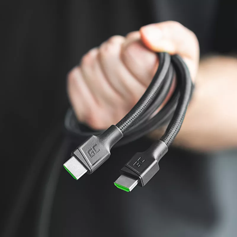 Green Cell HDGC02 Kabel HDMI 3 m HDMI Typ A (Standard) Czarny (HDGC02)