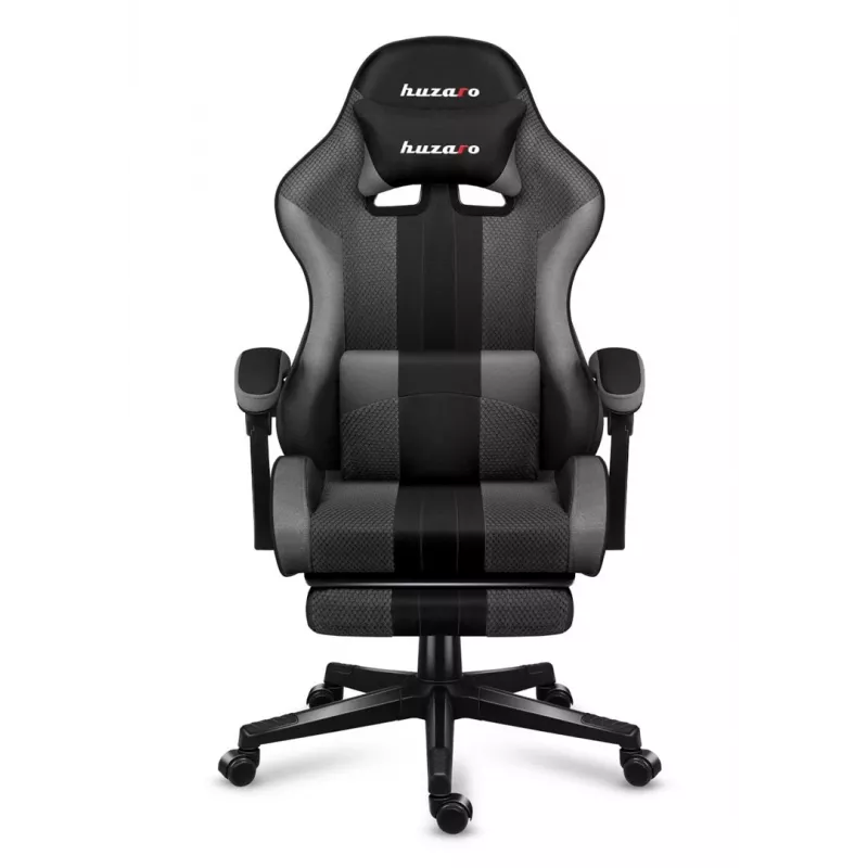 HUZARO FORCE 4.7 szary MESH FOTEL GAMINGOWY