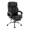 Ergonomiczny fotel obrotowy biurowy mark adler MA-BOSS 6.0, siedzisko ze skóry organicznej, regulowana wysokość 47–55 cm, podparcie lędźwiowe, mechanizm Tilt Dual