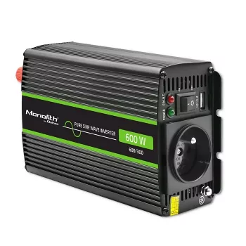 Qoltec Monolith zasilacz samochodowa 600 W Czarny