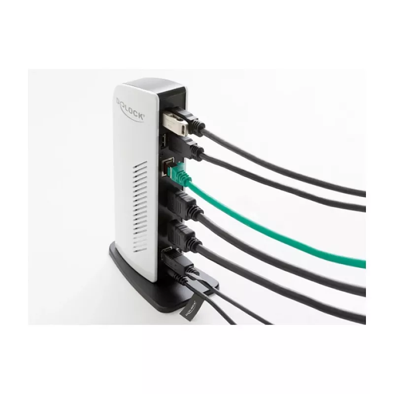 Stacja dokująca USB DeLOCK 87771 Dual HDMI Full-HD USB 3.2 LAN Audio