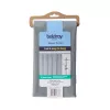 Zasłona prysznicowa Beldray LA028268LGRYUFFEU7 Antibac Gray – antybakteryjna zasłona łazienkowa, standardowy rozmiar