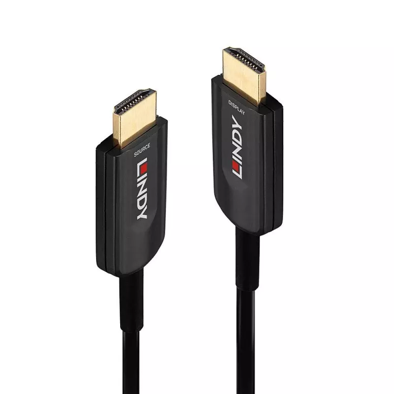 Lindy 20m hybrydowy kabel światłowodowy Ultra High Speed HDMI, 20 m