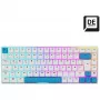Sharkoon SKILLER SGK50 S3 PBT klawiatura Gaming USB QWERTZ Niemiecki Biały