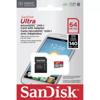 Karta pamięci flash SANDISK SDSQUAB-064G-GN6TA 64GB
