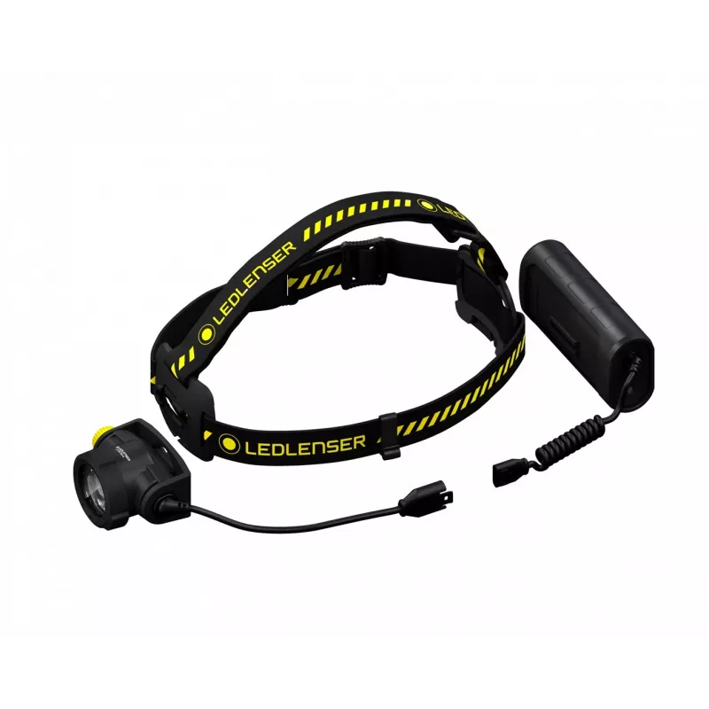 Latarka czołowa Led Lenser H15R Work czarno-żółta