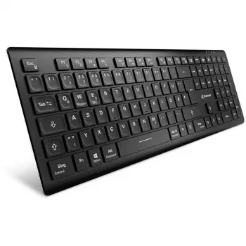Sharkoon OfficePal K30W czarna układ DE gumowa kopułka