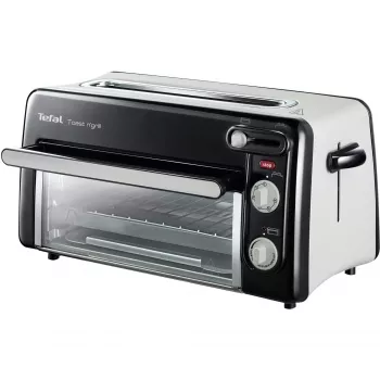 Toster Tefal TL6008 2 kromki 1300 W Aluminiowy Czarny