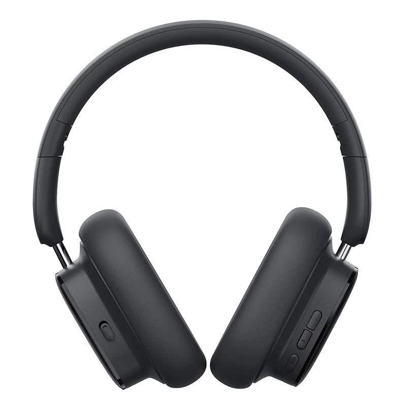 Baseus Bowie H1i Zestaw słuchawkowy Bezprzewodowy pałąk na głowę Połączenia/Muzyka USB Typu C Bluetooth Czarny