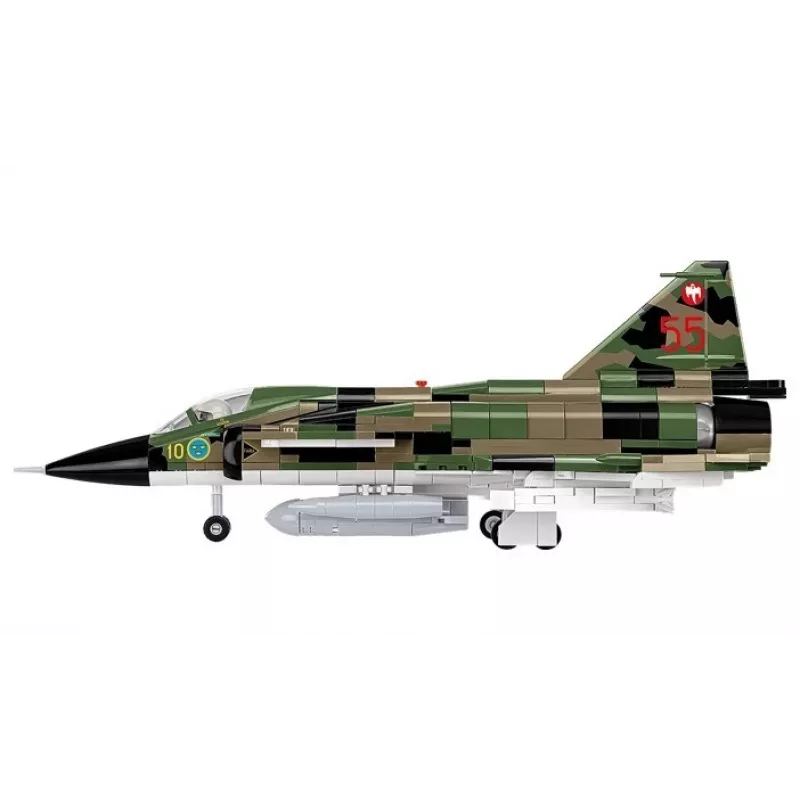 Zestaw konstrukcyjny Cobi Blocks Saab AJS 3 Viggen 911 szt. model do składania, 911 elementów