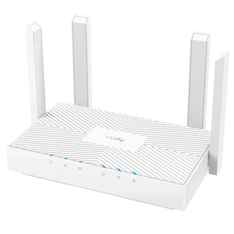 Router Cudy WR1300E Dual-band Wi‑Fi 5 (802.11ac), 1167 Mb/s, 4 anteny zewnętrzne, Gigabit Ethernet