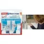 Samoprzylepne haczyki ścienne Tesa Powerstrips 58047, brązowe, zestaw 4 szt.