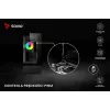 Wentylator obudowy SAVIO Blast 120mm ARGB PWM - Czarny