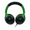 Przewodowy zestaw słuchawkowy dla graczy Razer Kraken V4 X — nauszne, 20–20000 Hz, kabel 1,8 m, 310 g, czarno-zielony