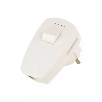 Wtyczka elektryczna Bachmann 911.271 biała