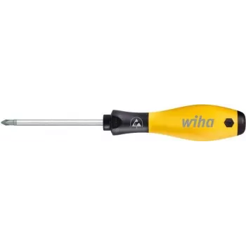 Wiha ESD Śrubokręt Phillips 311SF PH 1 Długość ostrza: 80 mm DIN EN 61340-5-1 (08185)