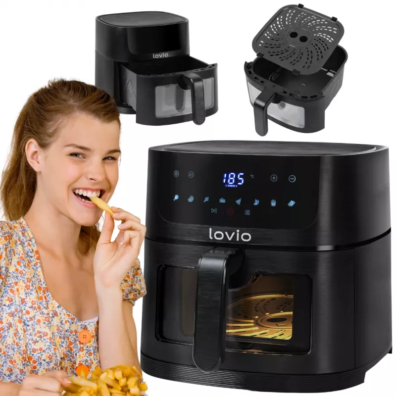Lovio LVAF002BK PureFry XL Smart 6L Czarny