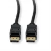 Kabel DisplayPort Value wtyk DisplayPort, wtyk DisplayPort 1,50 m czarny 11.99.5798 ekranowany