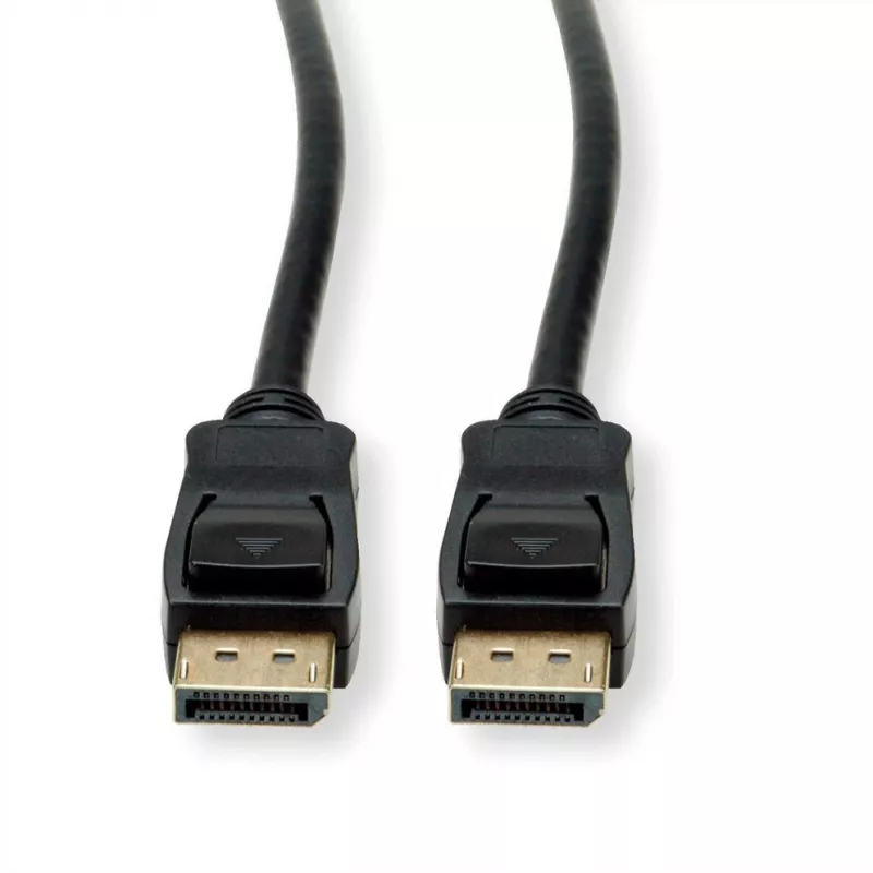 Kabel DisplayPort Value wtyk DisplayPort, wtyk DisplayPort 1,50 m czarny 11.99.5798 ekranowany