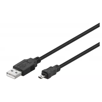 Kabel USB Microconnect USBAMB82 USB 2.0 1,8 m USB A Mini-USB B Czarny