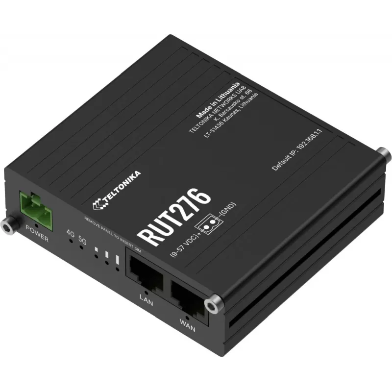 Router TELTONIKA RUT276 Redcap 5G