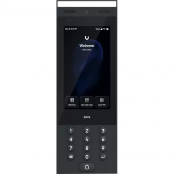 Ubiquiti G3 Intercom Terminal WEWNĘTRZNY/ZEWNĘTRZNY do zarządzania zgłoszeniami wejścia do budynków mieszkalnych i komercyjnych z obsługą Touch Pass