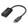 Konwerter audio i wideo USB Type-C na HDMI MediaRange MRCS234, 20 cm, czarny
