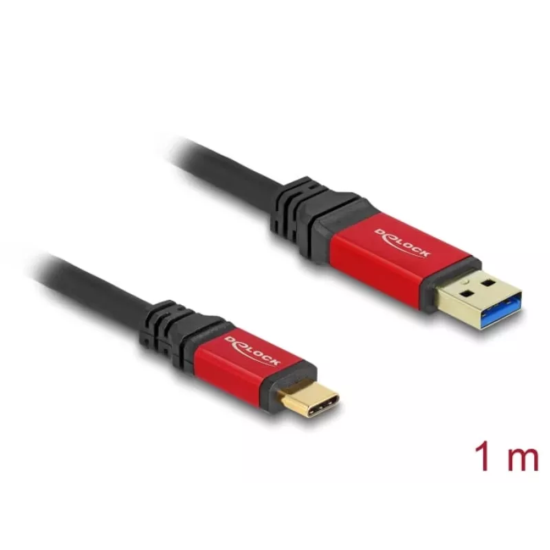 Kabel USB DeLOCK 80617 1m USB Typ-A na Typ-C 10 Gbps