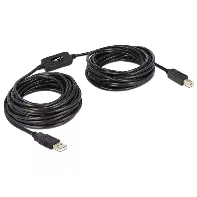 Kabel USB DeLOCK 11m USB2.0-A - USB2.0-B