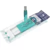 Mop Leifheit 55049 z mikrofibry do laminatu, płytek i drewna, szary/turkusowy