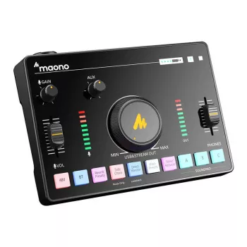 Mikser audio MAONO AMC2 Neo, 2-kanałowy mikser USB z łącznością USB