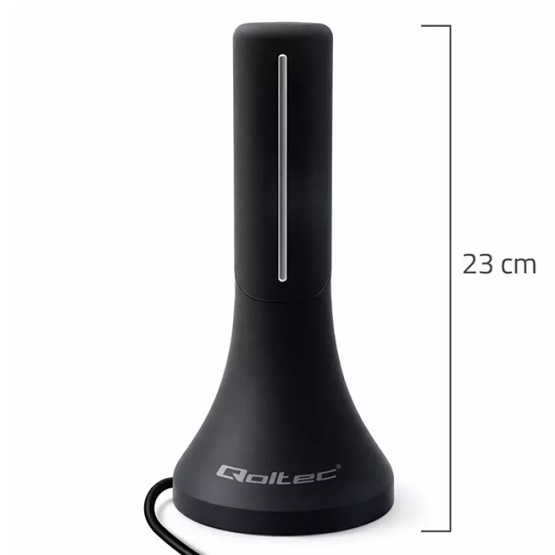 Television Antenna QOLTEC TV DVB-T/T2 Qoltec (indoor/outdoor) model 57065