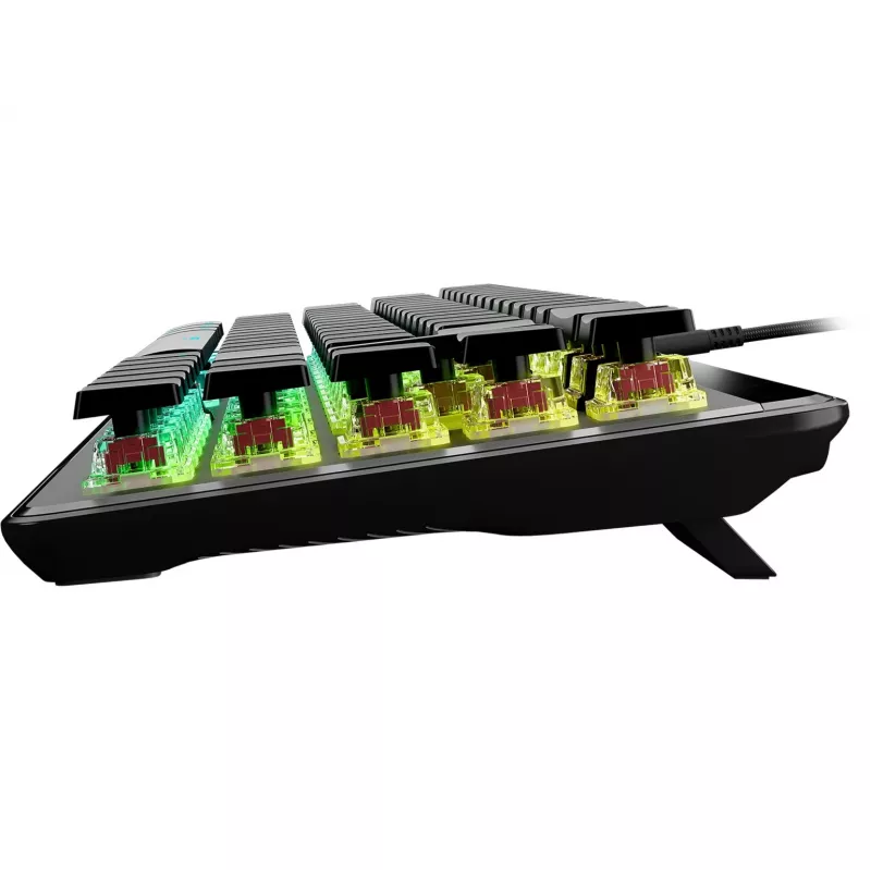 Vulcan II Mini Air, Gaming Keyboard czarny, układ DE, TITAN II Optical Red