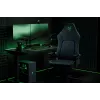 Razer Ergonomic fotel gamingowy with Breathable Comfort | Iskur V2 NewGen | Czarny/Green