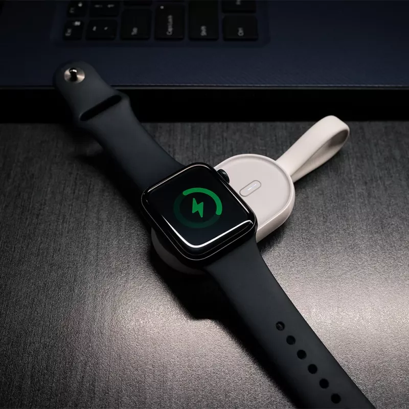 Bezprzewodowy powerbank ładowarka Tellur TLL151441 1200mAh do Apple Watch — przenośna ładowarka bezprzewodowa