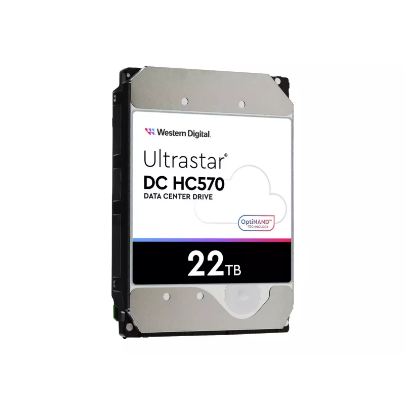 Dysk twardy 3.5 cala SAS Western Digital Ultrastar DH HC570 22 TB, 12 Gbit/s, 7200 RPM, 512 MB pamięci podręcznej