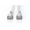 Cienki patchcord DIGITUS CAT6A F-FTP, 7 m, szary, RJ-45–RJ-45, 10 Gbit/s