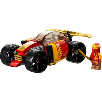LEGO 71780 NINJAGO Wyścigowy Samochód Ninja Kaina EVO 2w1 Zestaw do Budowania Modelu Pojazdu Terenowego dla Dzieci Chłopców i Dziewczynek w Wieku 6+ Prezent Urodzinowy