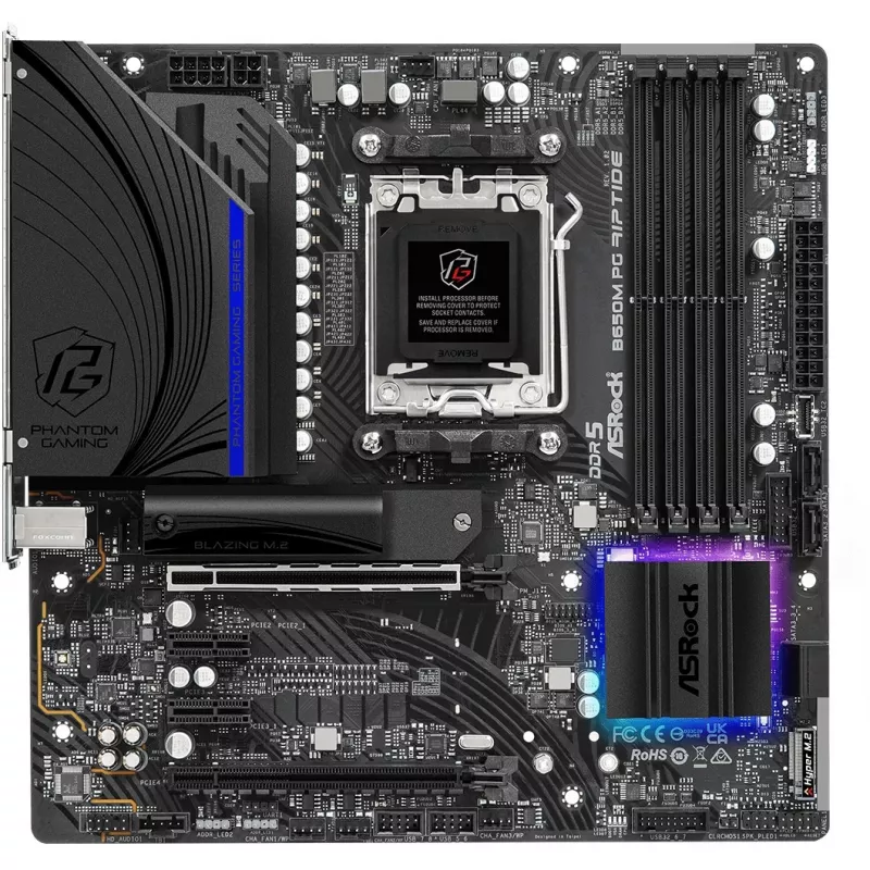 Płyta główna ASRock B650M PG Riptide AMD B650 Socket AM5 micro ATX