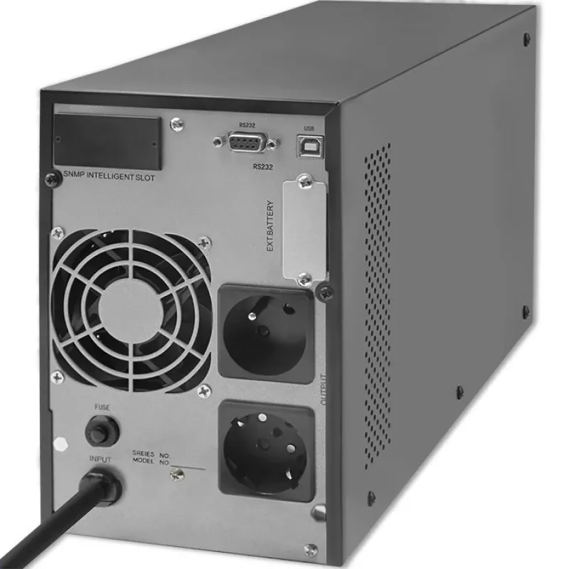 Zasilacz awaryjny QOLTEC 53981 On line 2kVA, 2000 VA