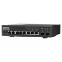 Przełącznik sieciowy QNAP QSW-L3208-2C6T zarządzalny L2 10G Ethernet (100/1000/10000) Pulpit Czarny