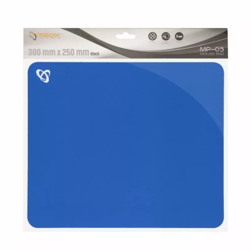 Podkładka żelowa pod mysz Sbox MP-03BL Niebieska