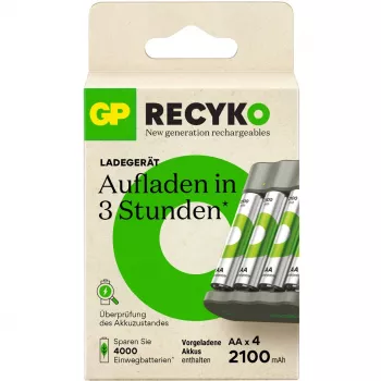 Ładowarka do akumulatorów GP B441 do ogniw NiMH AA i AAA