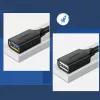 Przedłużacz USB 3.0 UGREEN 10368B – USB A żeński na USB A męski, 1 m, czarny